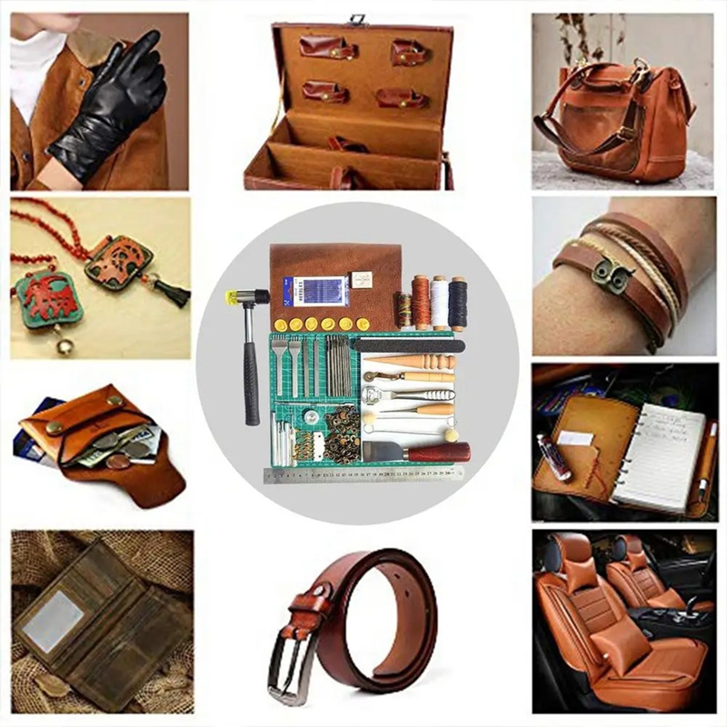 Leatherwork Manual - 가죽 도구 세트 가죽 작업 도구