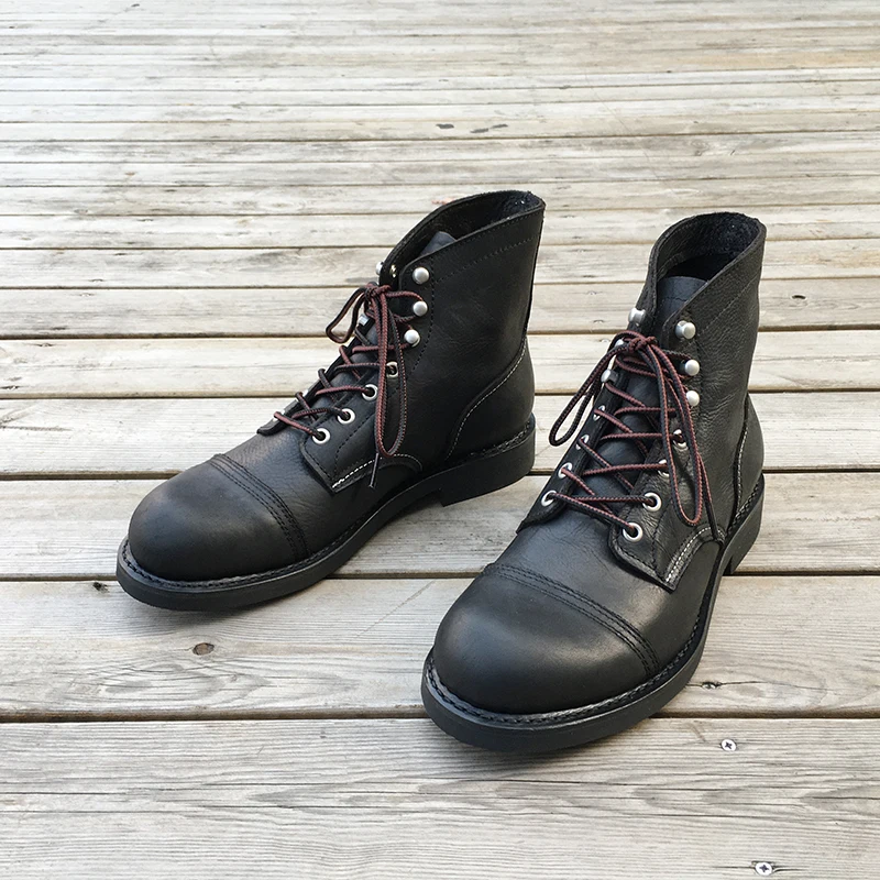 Leather Workshop - 새로운 남성 신발 명품 브랜드 빈티지