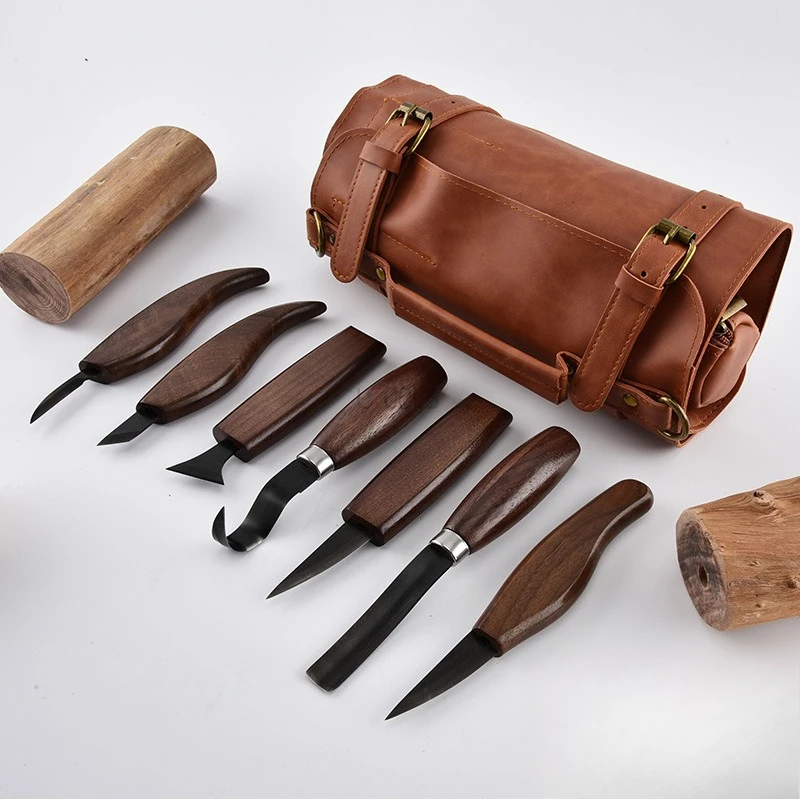 목각 키트 디럭스 수제 조각 칼 세트 대형 PU 가죽  - Beginner Leatherwork Kit 리뷰 및 가격