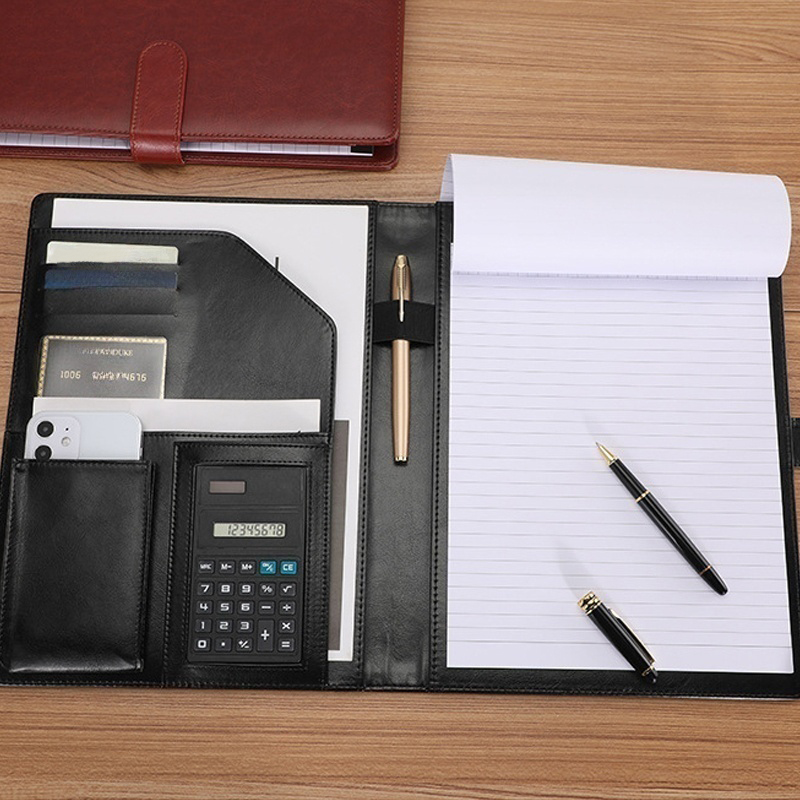 A4 가죽 이그 제 큐 티브 포트폴리오 폴더 문서 비즈 - Leather Work Folder 리뷰 및 가격