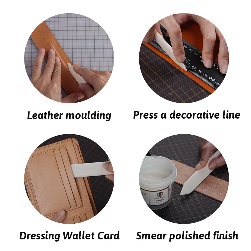 WUTA 1PC 100% OX 뼈 진짜 소뼈 접지용 가 - Leather Work Folder 리뷰 및 가격