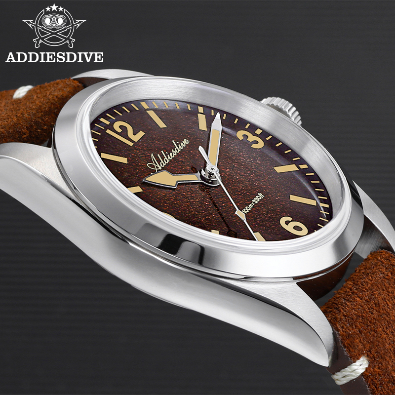ADDIESDIVE 36MM 200M 방수 사파이어 유 - Leather Workshop 리뷰 및 가격
