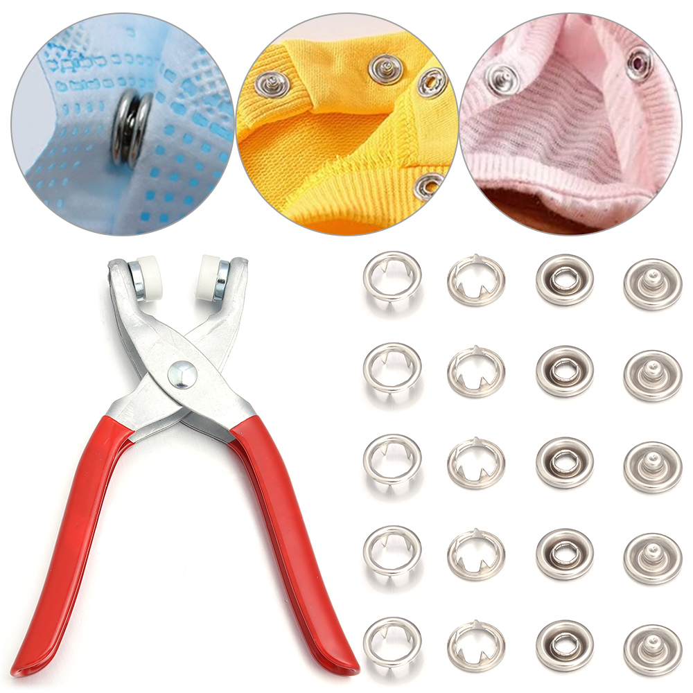 50세트 7.5/9.5/11mm 스테인리스 스틸 스냅  - Snap Fastener Setter 리뷰 및 가격