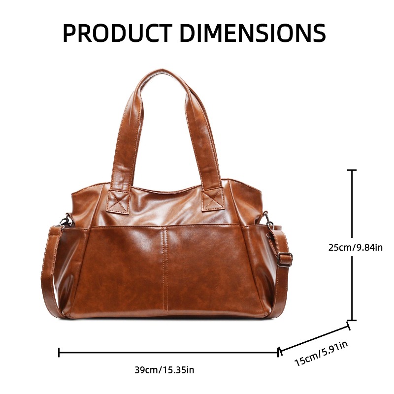 여성용 레트로 소프트 가죽 핸드백, 다중 포켓 대용량  - Leather Workshop 리뷰 및 가격