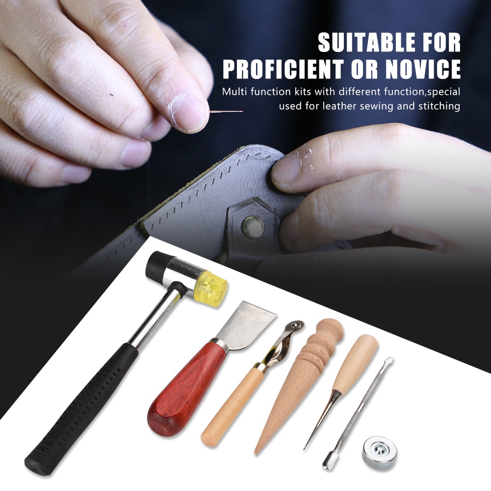 42종 가죽 공예 도구 세트 가죽 공예 도구 펀치 키트 - Groover Stitching Tool 리뷰 및 가격