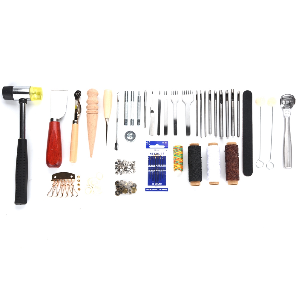 42종 가죽 공예 도구 세트 가죽 공예 도구 펀치 키트 - Groover Stitching Tool 리뷰 및 가격