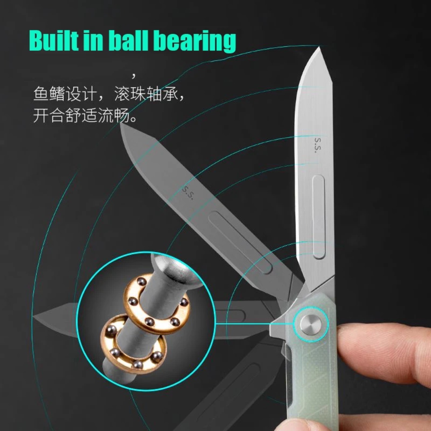 교체 가능한 블레이드가 있는 새로운 칼, G10 그립, - Leatherwork Manual 리뷰 및 가격