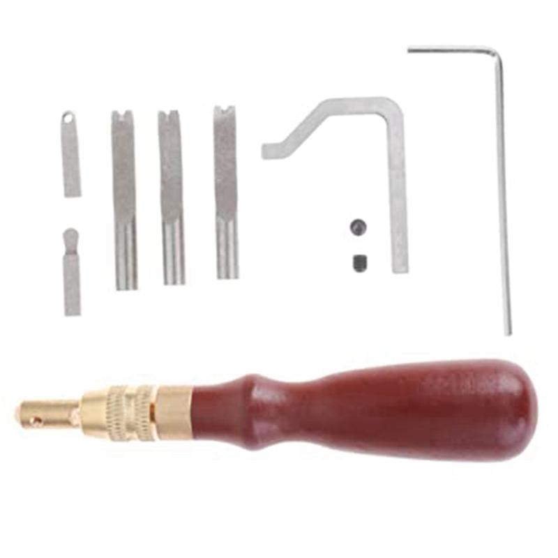 7Pcs 가죽 Beveler 스티칭 Groover 가죽 - Groover Stitching Tool 리뷰 및 가격