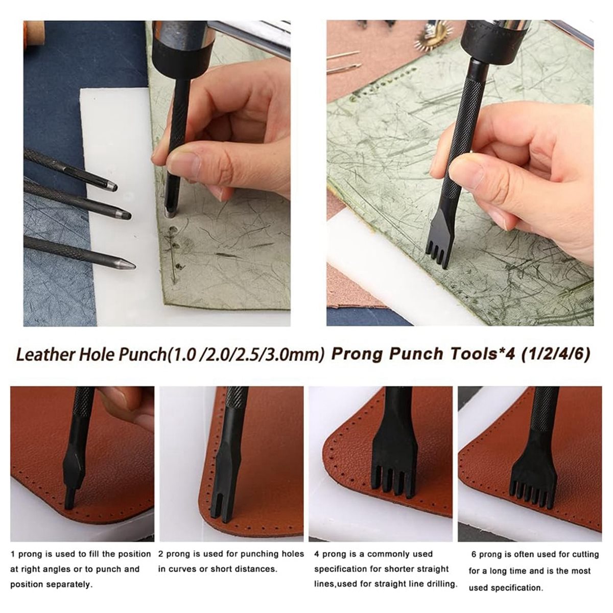 66종 가죽 공예 도구 세트 (왁스칠한 실, 그루버,  - Beginner Leatherwork Kit 리뷰 및 가격