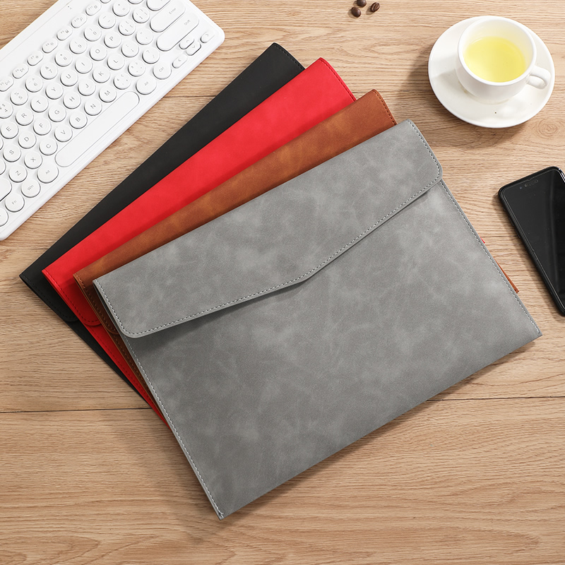 A4 PU 가죽 서류 가방 (펜 슬롯 포함) 금속 스냅 - Leather Work Folder 리뷰 및 가격
